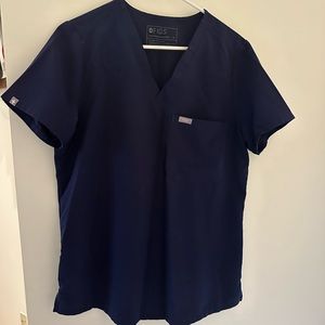 Women’s Navy Catarina One Pocket Scrub Top